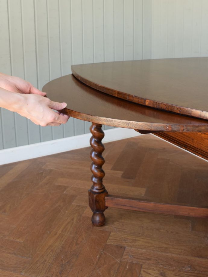 ドローリーフテーブルの使い方