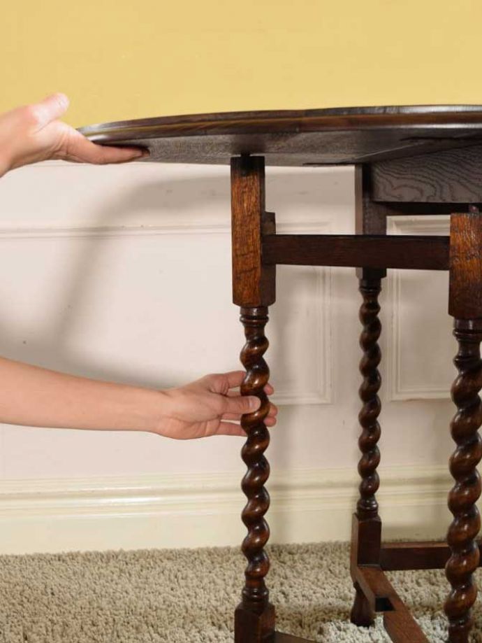 ゲートレッグテーブルの使い方