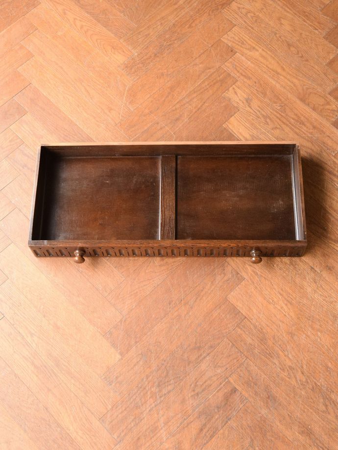 ブランケットボックスの引き出しの中