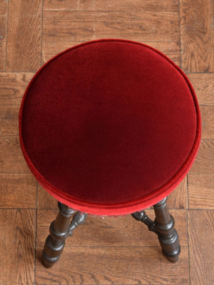 アンティーク椅子の座面