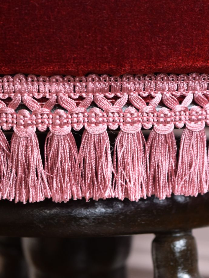 可愛いフリンジ付き