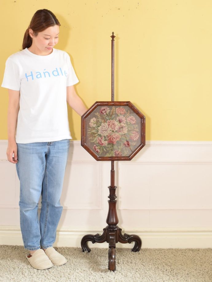 アンティークのスクリーン