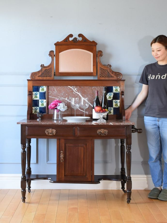 英国のアンティーク家具、ウォッシュスタンド