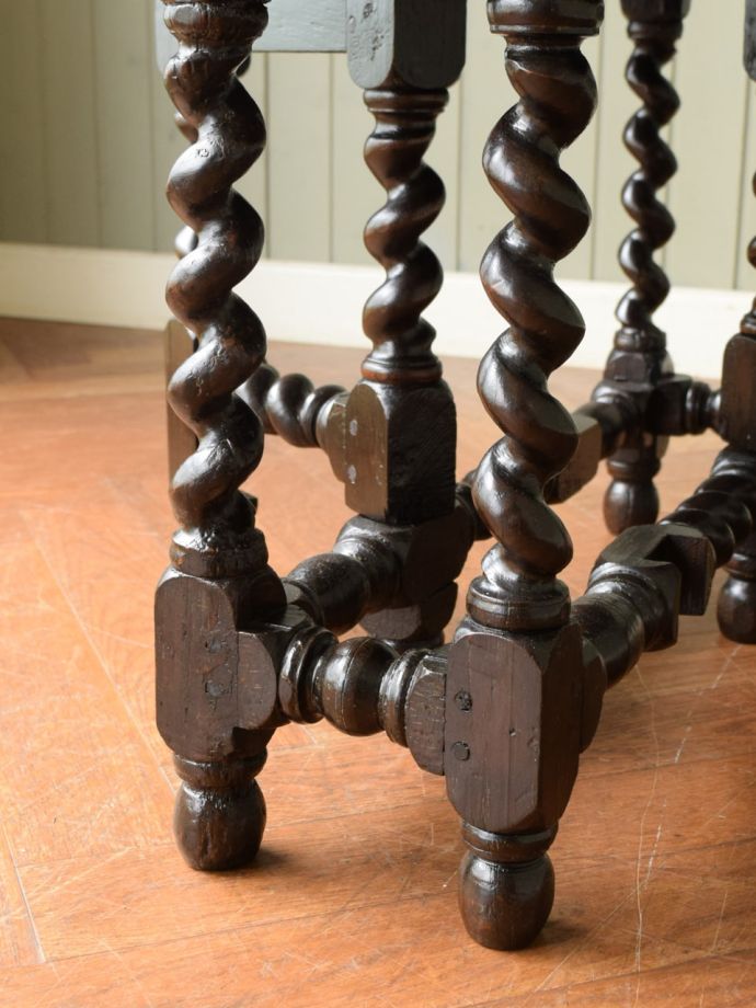 伸長式テーブルの脚