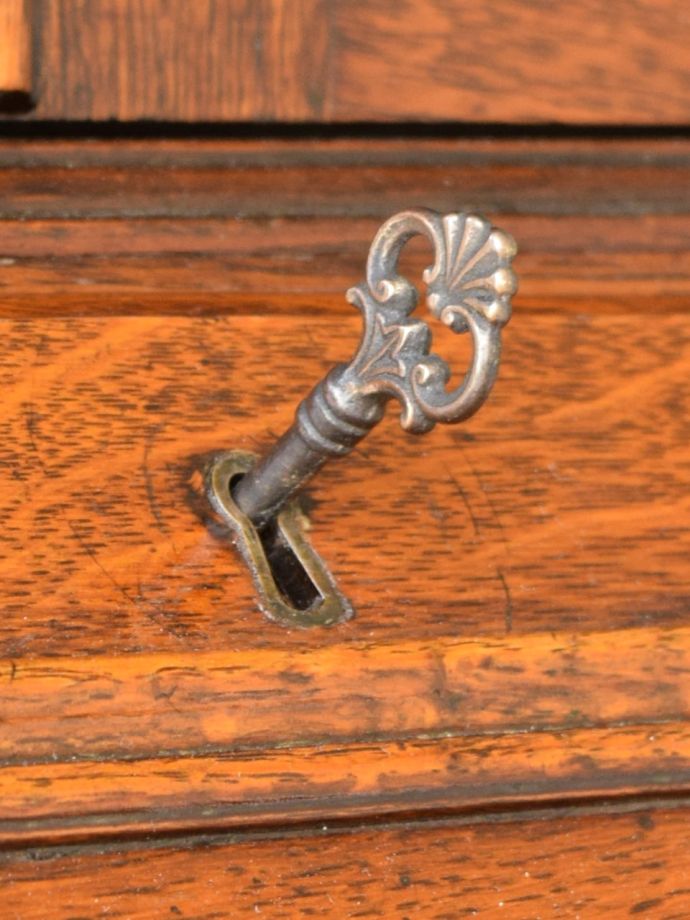 アンティークビューローの鍵