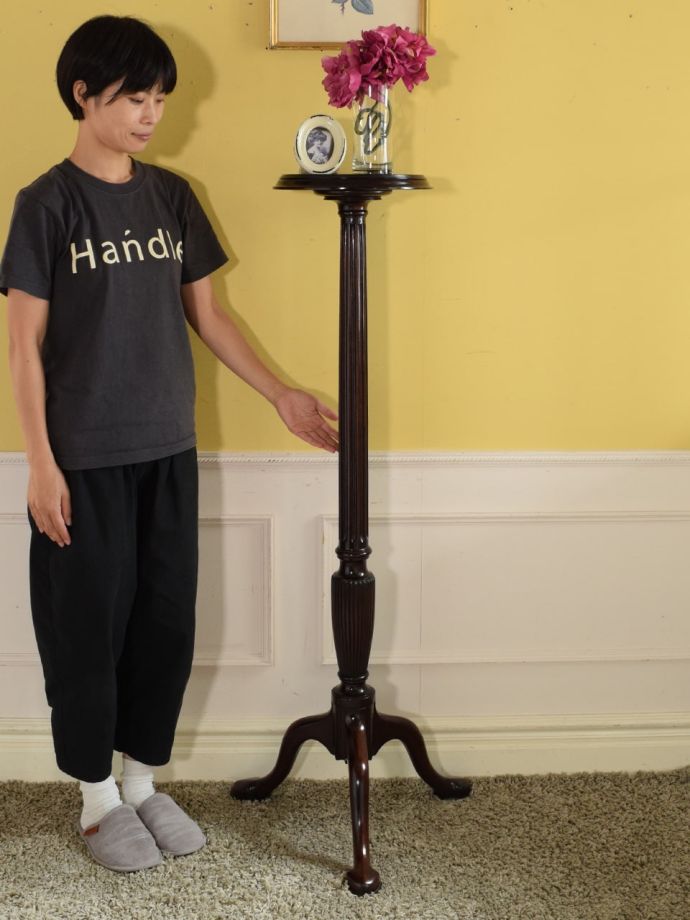 アンティークのプランツスタンド