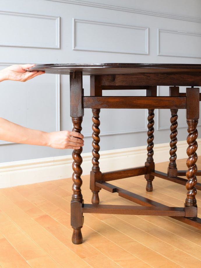 ゲートレッグテーブルの使い方