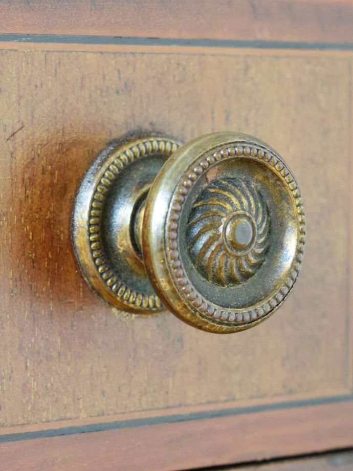 アンティークデスクの取っ手