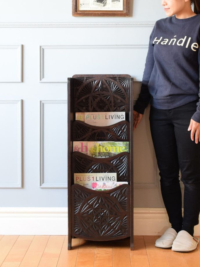 アンティークのおしゃれな本棚