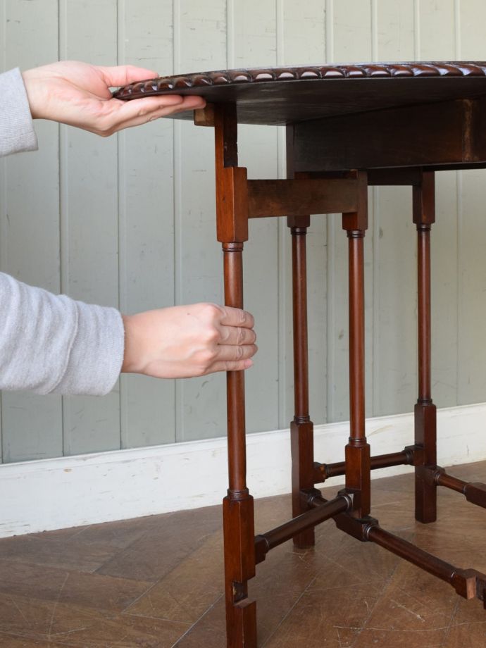 ゲートレッグテーブルの使い方