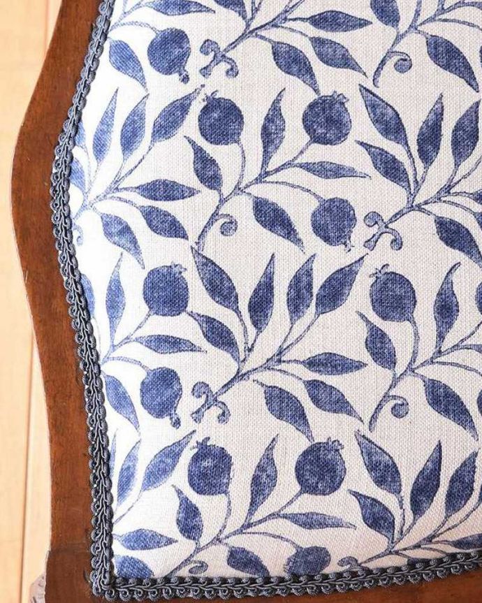 サロンチェアの座面の生地