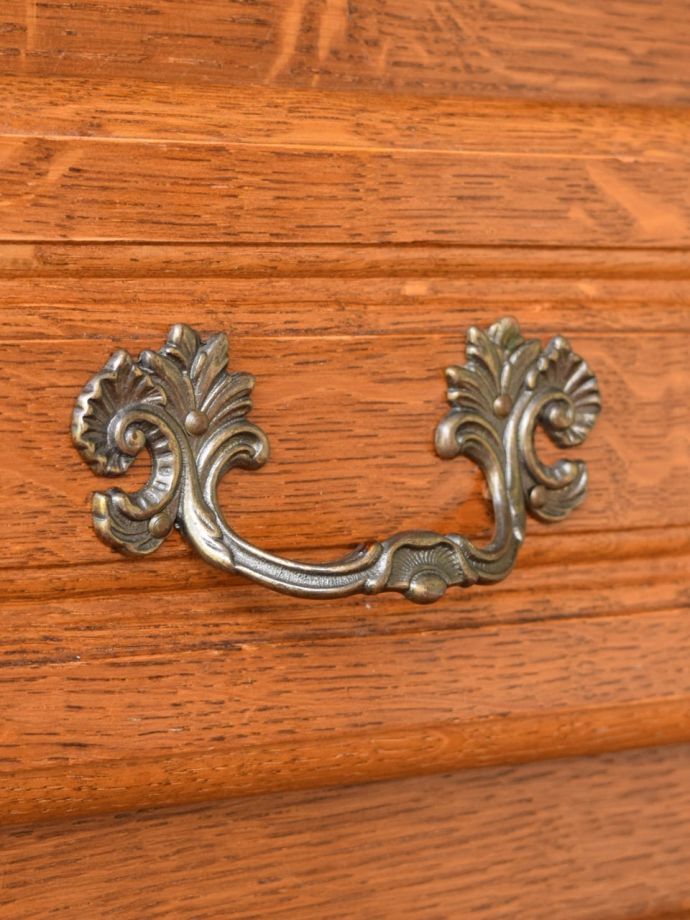 アンティークデスクの取っ手