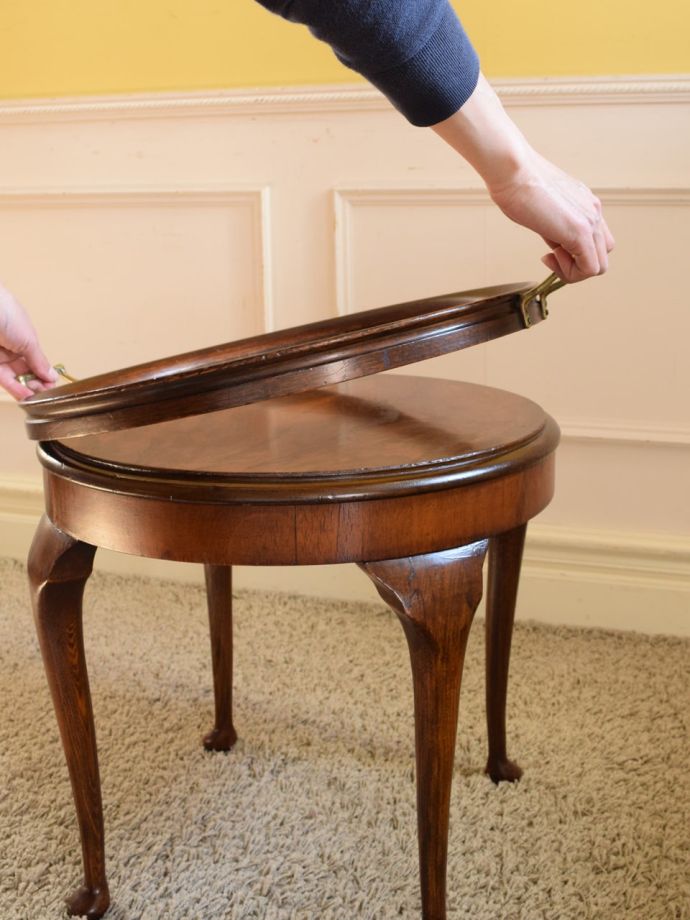 おしゃれなトレイ付き