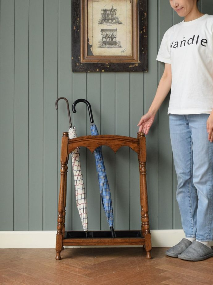 アンティークのおしゃれなステッキスタンド