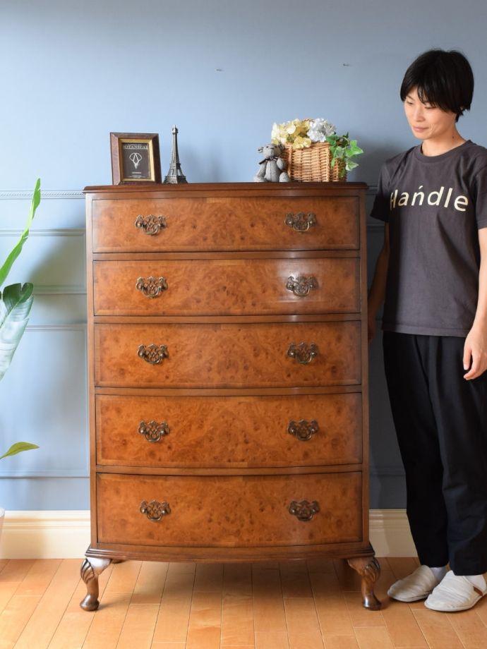 英国アンティークのチェスト