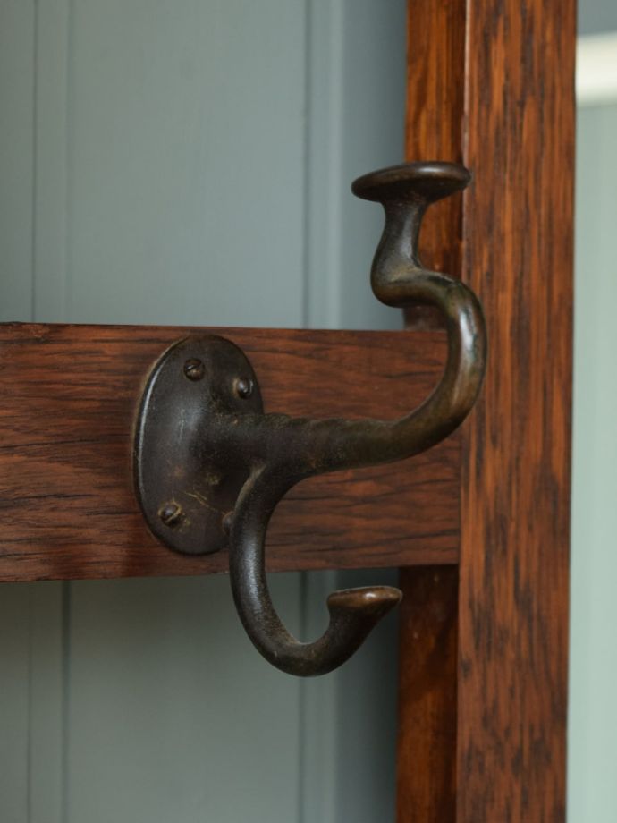 ホールスタンドのフック