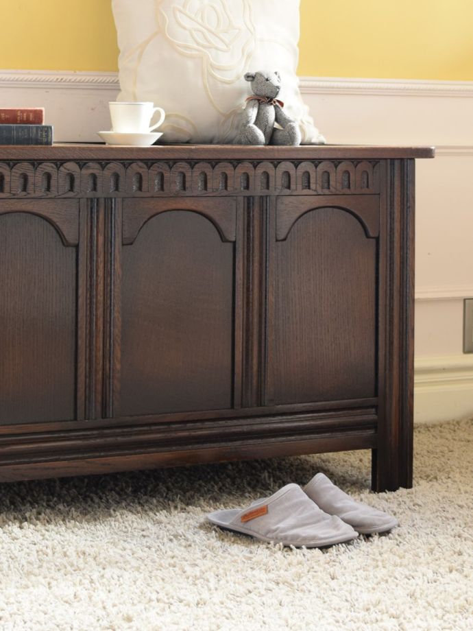 ブランケットボックスの装飾