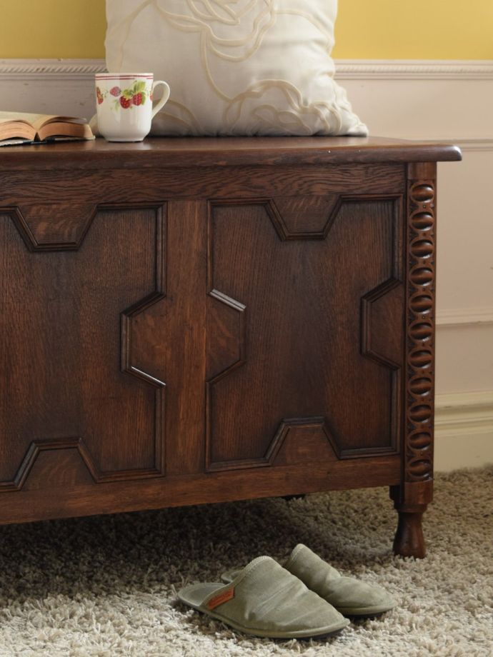 ブランケットボックスの装飾