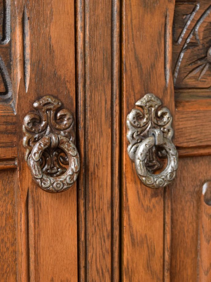 アンティークらしい取っ手