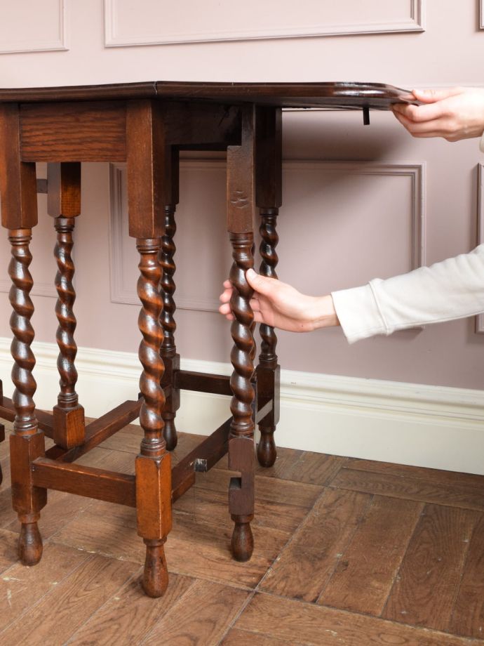 ゲートレッグテーブルの使い方