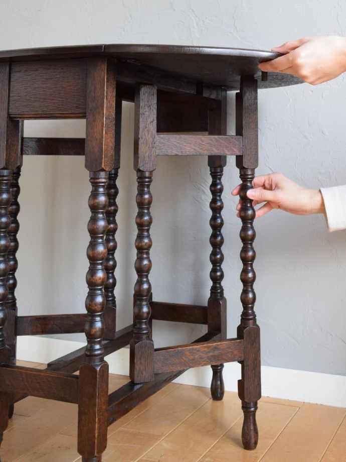 ゲートレッグテーブルの使い方