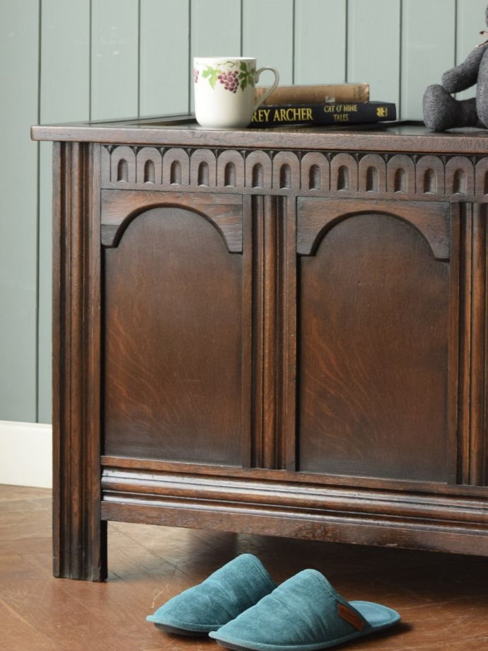 ブランケットボックスの装飾