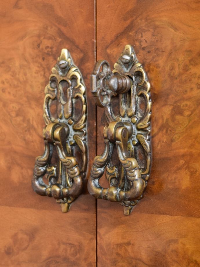 アンティークの鍵と取っ手