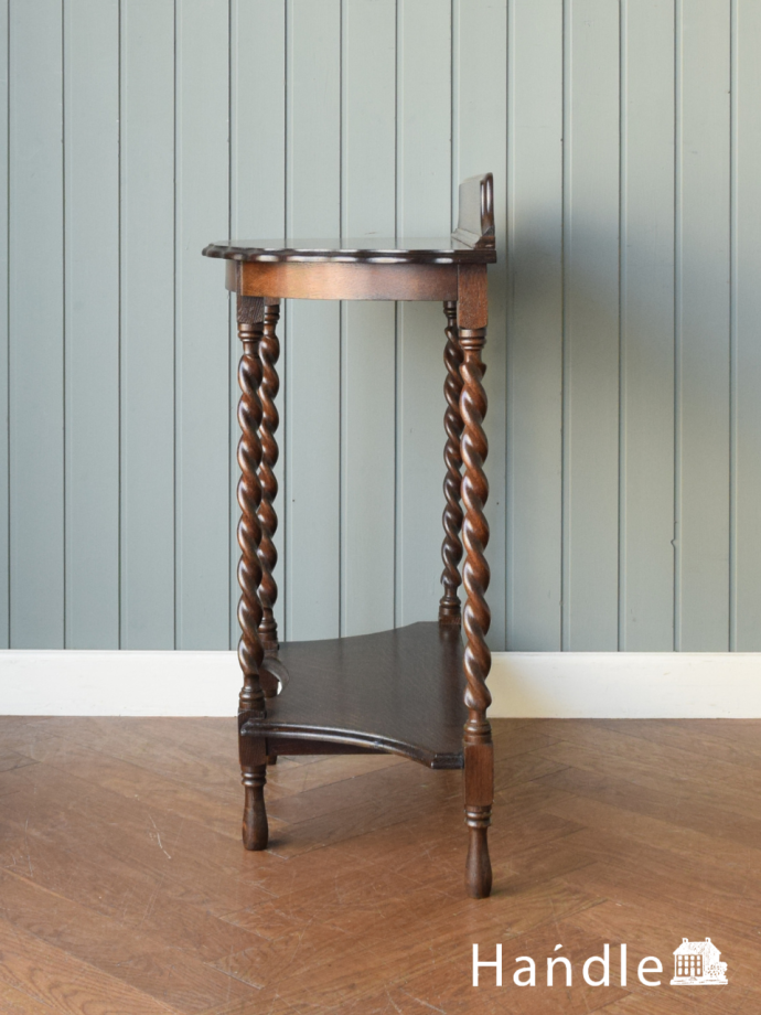 コンソールテーブルの側面