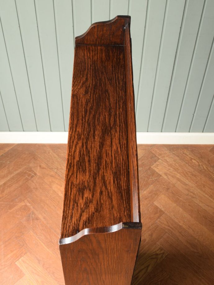 89117☆チーク シェルフ ミッドセンチュリー オープン イギリス 収納