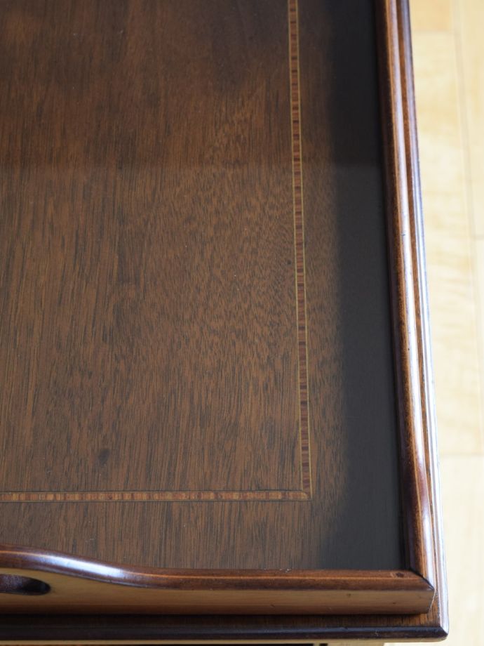 アンティークワゴンの木目