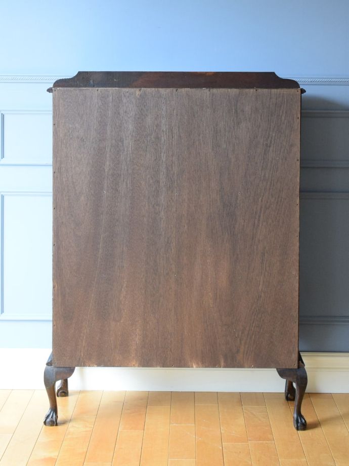 キャビネットの後ろ姿