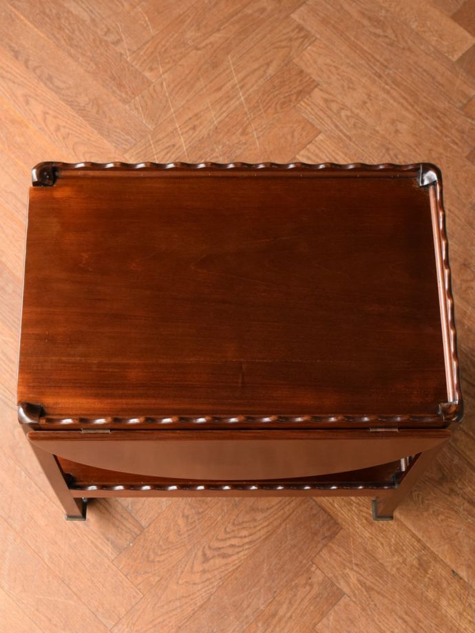 アンティークワゴンの天板