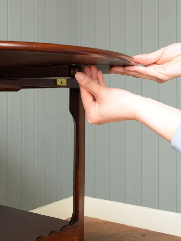 伸長式ワゴンのサイズ変更方法