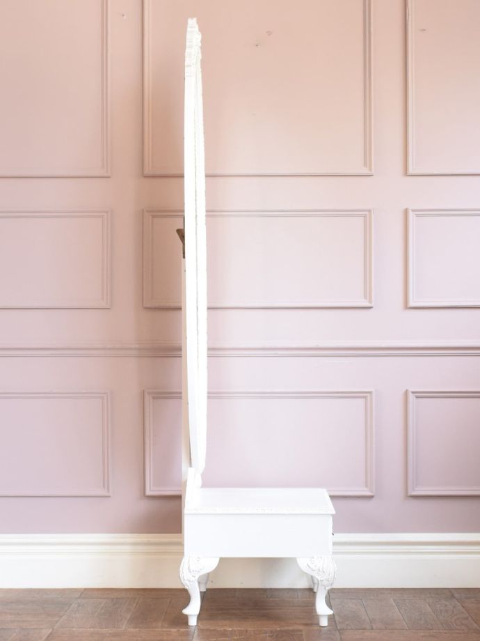 アンティークミラーの側面