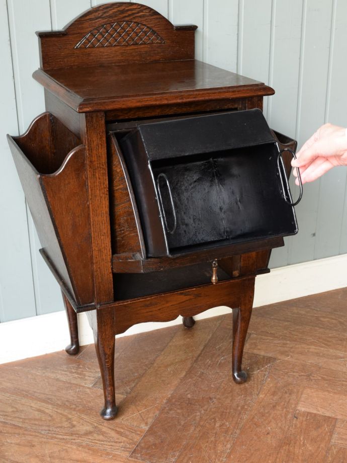 アンティークのコールボックス