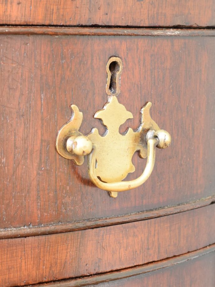 アンティークデスクの取っ手