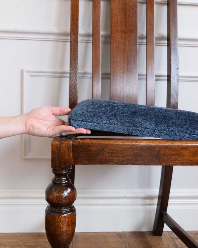 取り外しできる座面