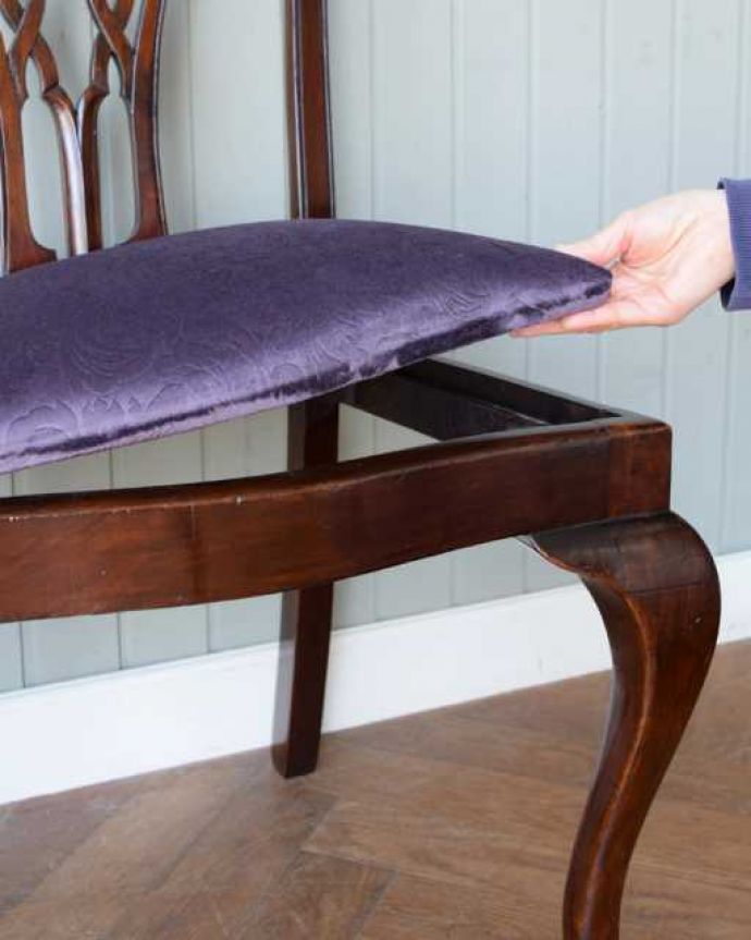 サロンチェアの座面