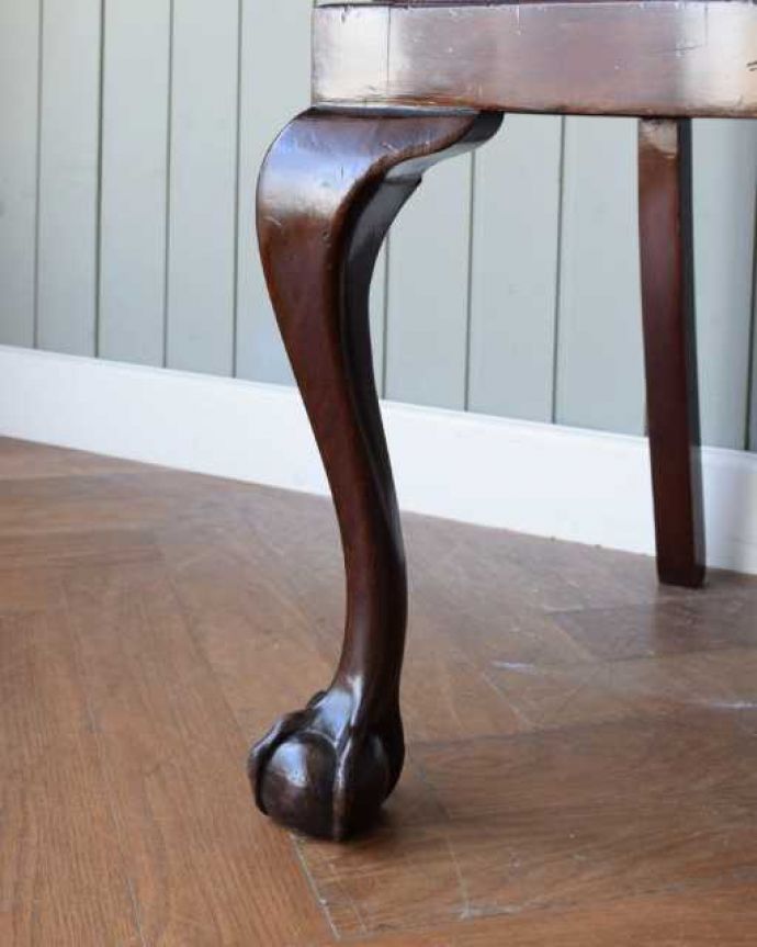 アンティーク椅子の脚