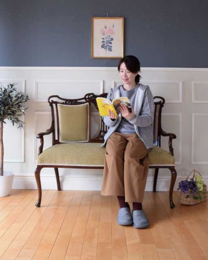 英国のアンティークセティ