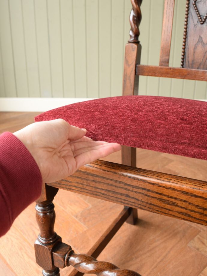 ダイニングチェアの座面