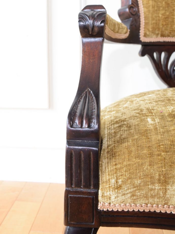 パーソナルチェアの装飾