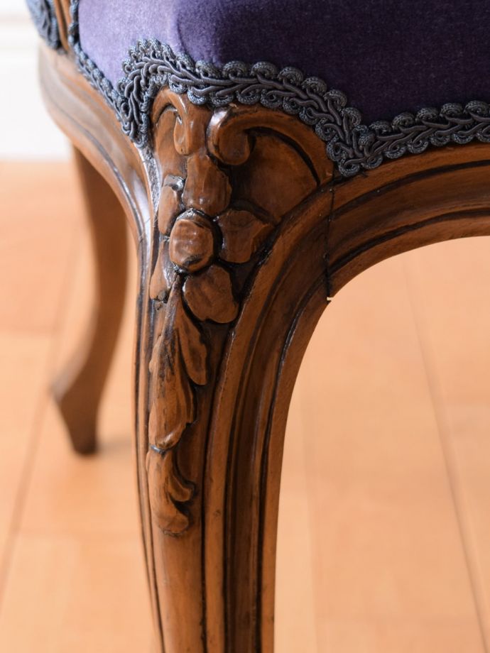 パーソナルチェアの装飾