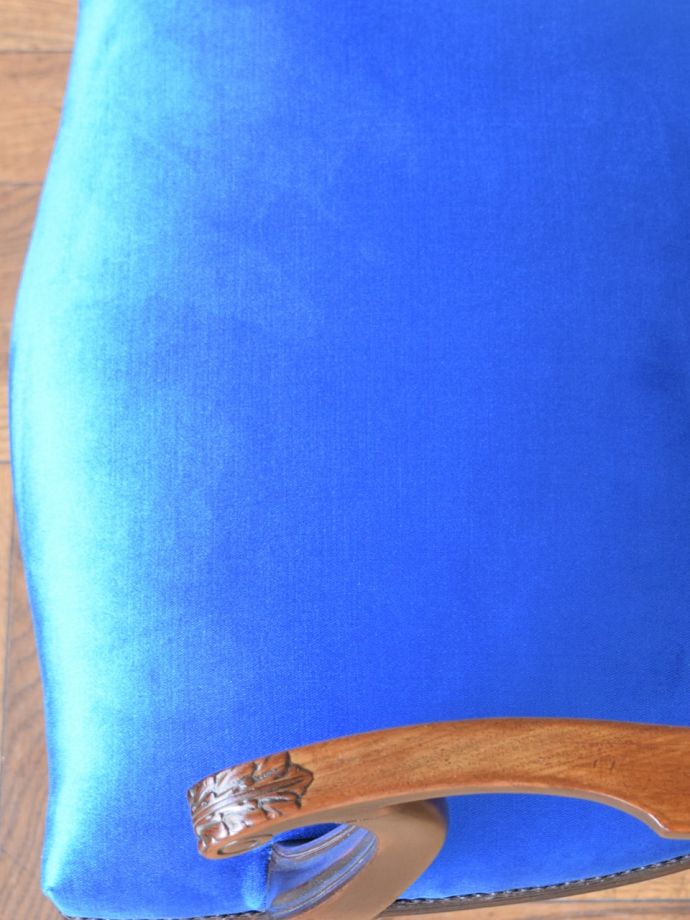 サロンチェアの座面の生地