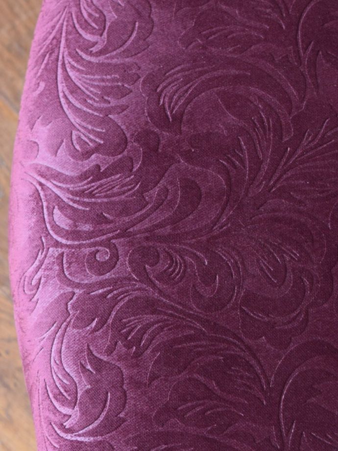 サロンチェアの座面の生地