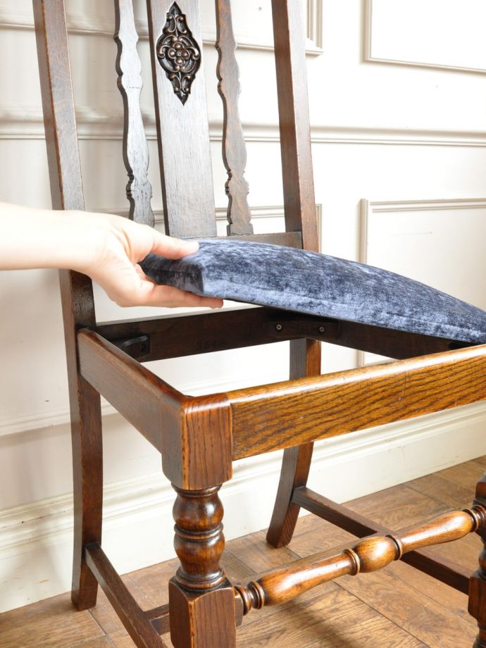 取り外しできる座面