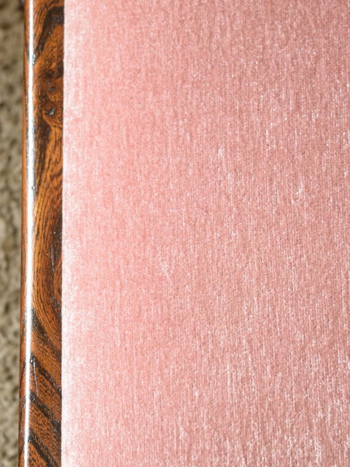 アンティークチェアの座面の生地