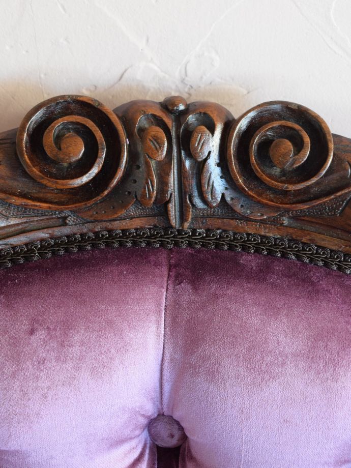 英国アンティークらしい装飾