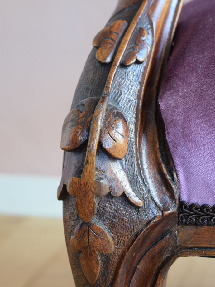 パーソナルチェアの装飾