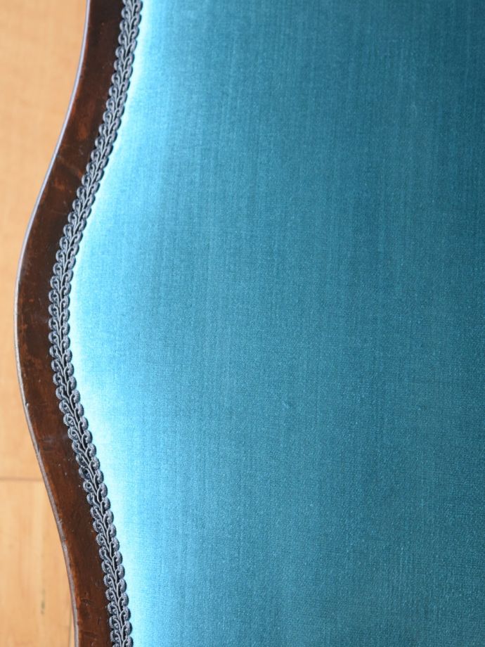 サロンチェアの座面の生地